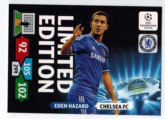 Limited Edition, 2013-14 Adrenalyn Champions League, Eden Hazard