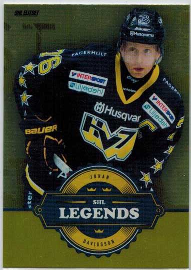 2013-14 SHL s.1 SHL Legends #12 Johan Davidsson HV71
