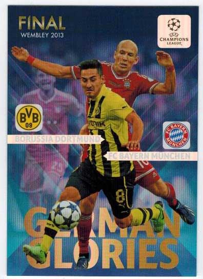 German Glories, 2013-14 Adrenalyn Champions League, Final: FC Bayern Munchen / Borussia Dortmund