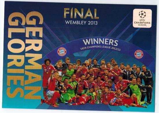German Glories, 2013-14 Adrenalyn Champions League, Winners: FC Bayern Munchen 