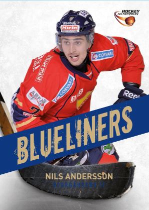 BLUELINERS, 2013-14 HockeyAllsvenskan #ALLS-BL05 Nils Andersson DJURGÅRDENS IF