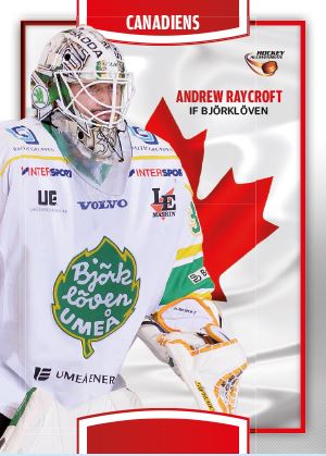 CANADIENS, 2013-14 HockeyAllsvenskan #HA-CA02 Andrew Raycroft