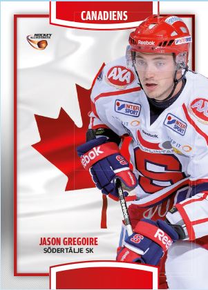 CANADIENS, 2013-14 HockeyAllsvenskan #HA-CA07 Jason Gregoire
