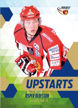 UPSTARTS, 2013-14 HockeyAllsvenskan #HA-US01 Jesper Olofsson