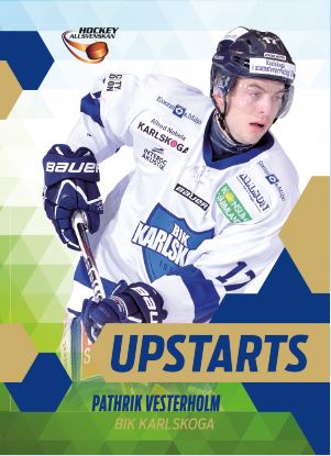 UPSTARTS, 2013-14 HockeyAllsvenskan #HA-US03 Pathrik Vesterholm