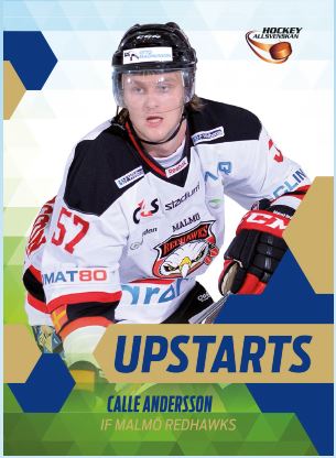 UPSTARTS, 2013-14 HockeyAllsvenskan #HA-US07 Calle Andersson
