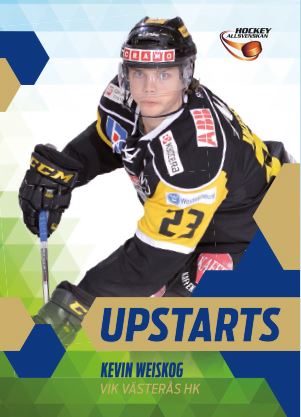 UPSTARTS, 2013-14 HockeyAllsvenskan #HA-US14 Kevin Weiskog