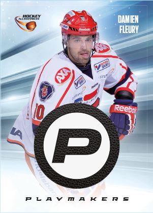 PLAYMAKERS, 2013-14 HockeyAllsvenskan #HA-PM09 Damien Fleury