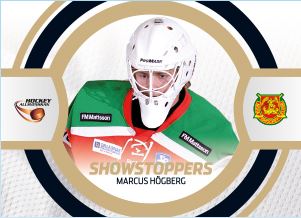 SHOWSTOPPERS, 2013-14 HockeyAllsvenskan #HA-SS08 Marcus Högberg