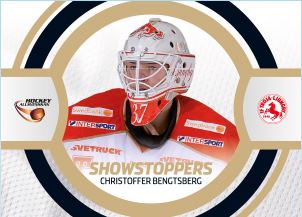 SHOWSTOPPERS, 2013-14 HockeyAllsvenskan #HA-SS13 Christoffer Bengtsberg