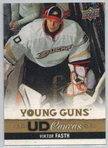 Viktor Fasth 2013-14 Upper Deck Canvas #C117 Young Guns
