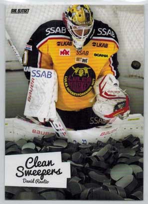 2013-14 SHL s.1 Clean Sweepers #08 David Rautio Luleå Hockey 