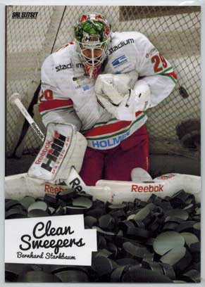 2013-14 SHL s.1 Clean Sweepers #09 Bernhard Starkbaum MODO Hockey