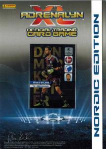 Autografkort Danmarks Mester, 2013-14 Adrenalyn Champions League, Johan Wiland