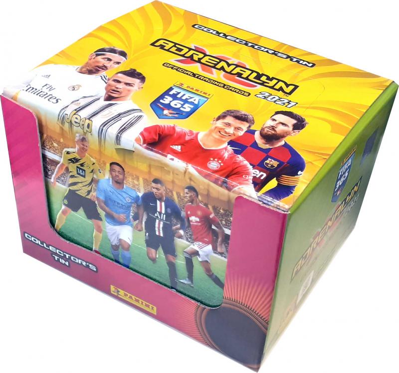 10st Pocket Tin Panini Adrenalyn XL FIFA 365 2020-21