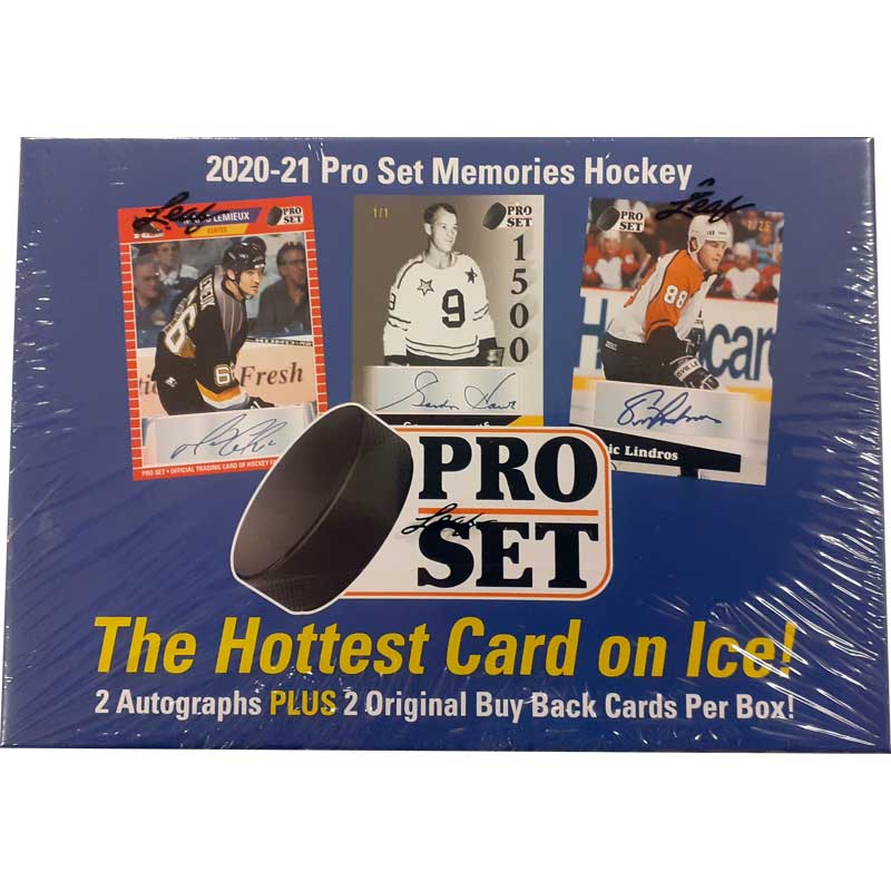 Sealed Box 2020-21 Leaf Pro Set Memories