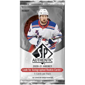 1 Pack 2020-21 Upper Deck SP Authentic Hobby