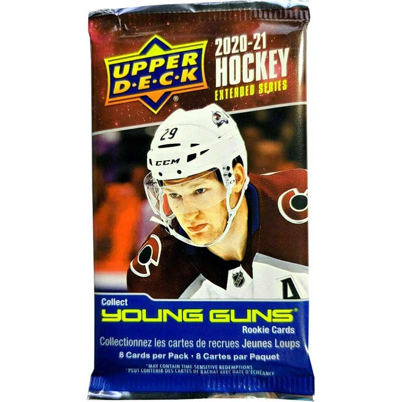 1 Pack 2020-21 Upper Deck Extended Series Retail