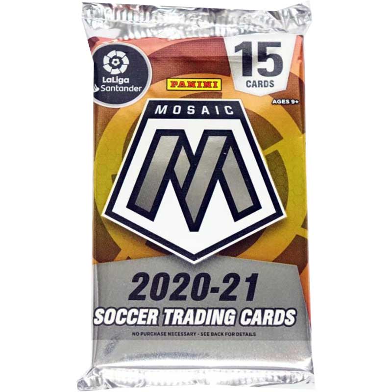 1st Paket 2020-21 Panini Mosaic La Liga Soccer Hobby
