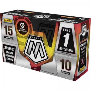 Sealed Box 2020-21 Panini Mosaic La Liga Soccer Hobby