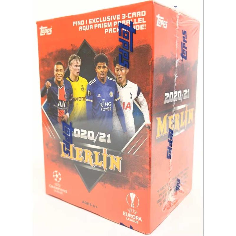 Hel Value Box 2020-21 Topps Merlin Chrome Soccer (Red)