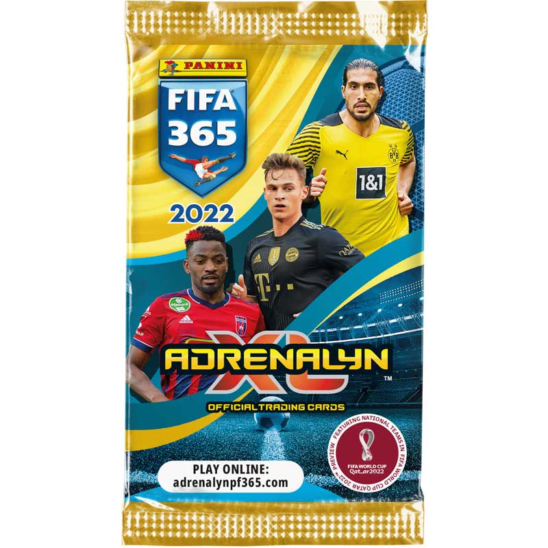 1 Pack Panini Adrenalyn XL FIFA 365 2021-22