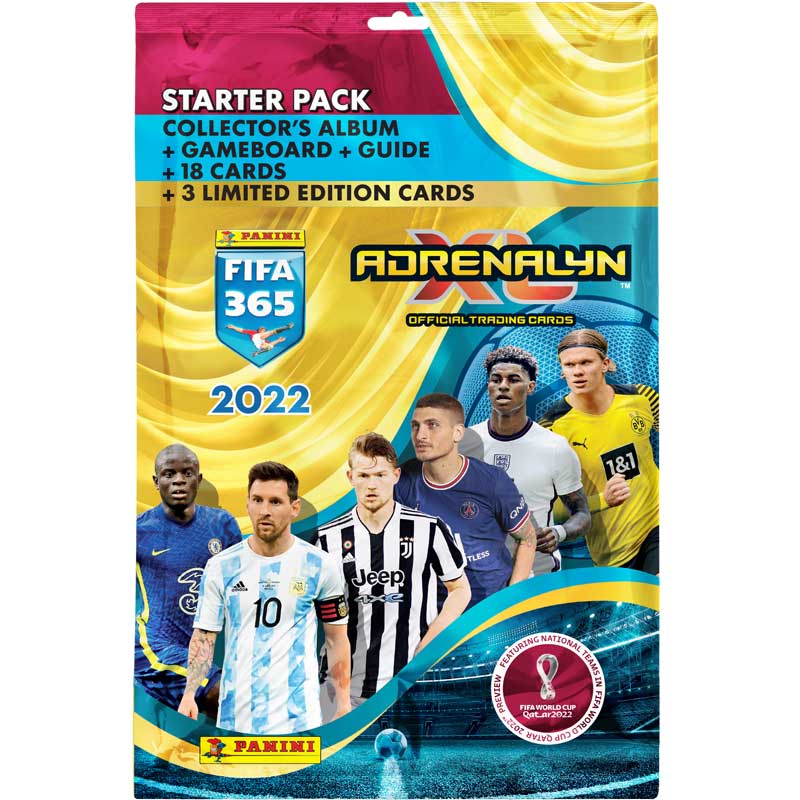 1st Starter Pack Panini Adrenalyn XL FIFA 365 2021-22