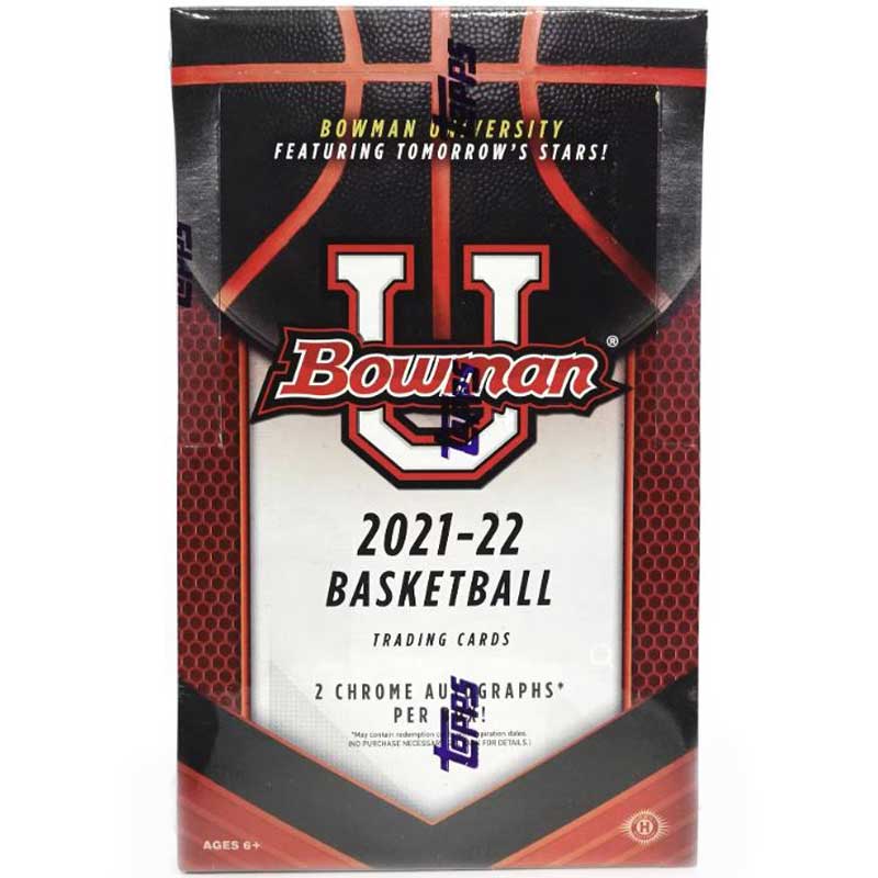 Sealed Box 2021-22 Bowman University Basketball Hobby