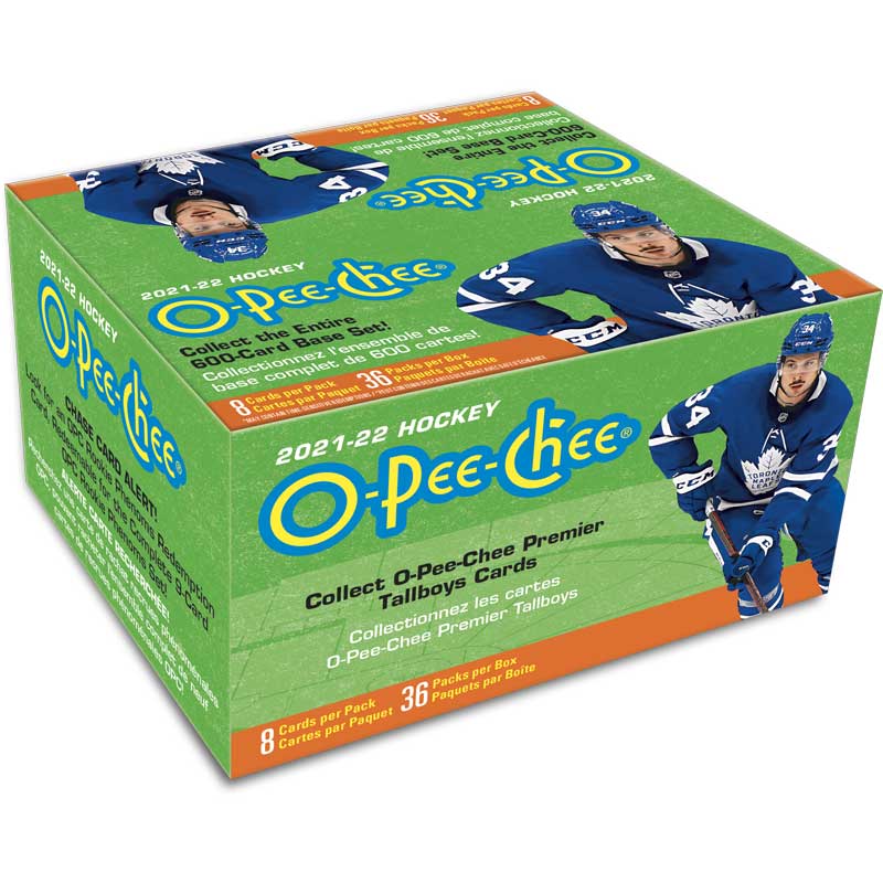 Sealed Box 2021-22 Upper Deck O-Pee-Chee Retail