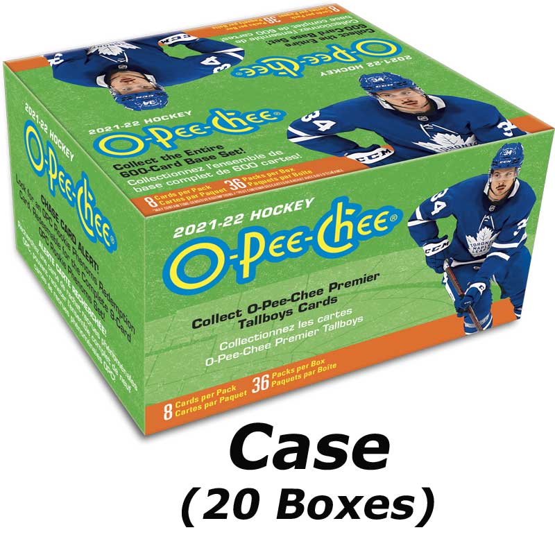 Hel Case (20 Boxar) 2021-22 Upper Deck O-Pee-Chee Retail [96783]