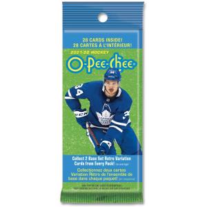 1st Fat Pack 2021-22 Upper Deck O-Pee-Chee Retail Fat Pack