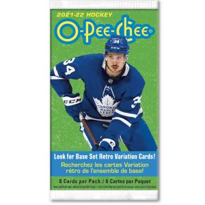 1st Paket 2021-22 Upper Deck O-Pee-Chee Retail