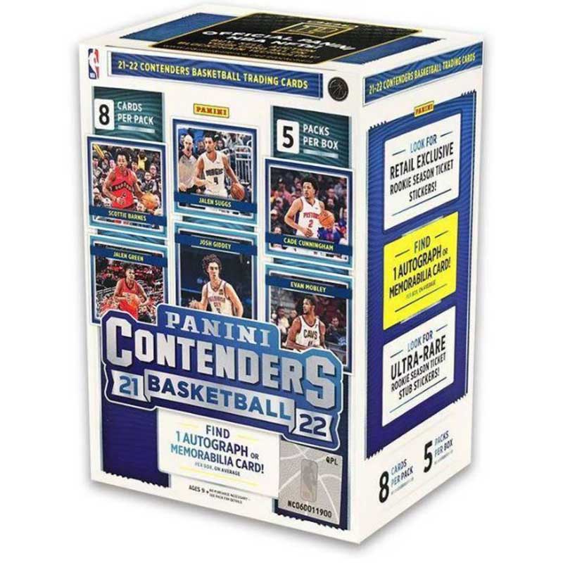 Hel Blaster Box 2021-22 Panini Contenders Basketball (5 Packs)