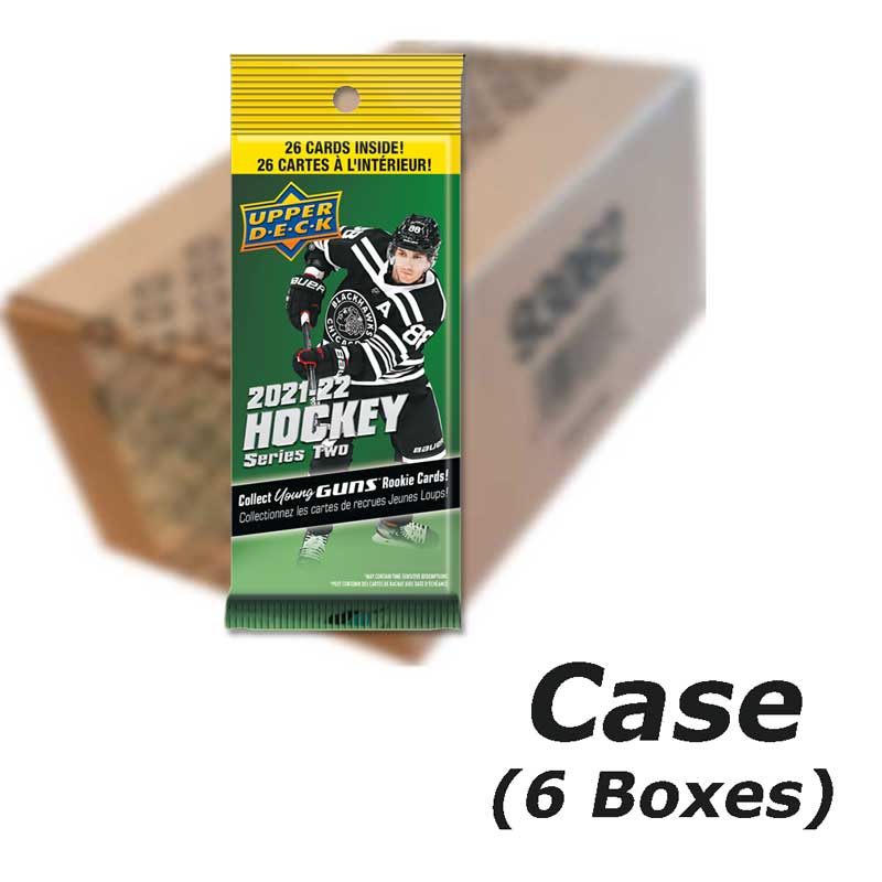 Hel Case (6 Boxar) 2021-22 Upper Deck Series 2 Fat Pack [97999]