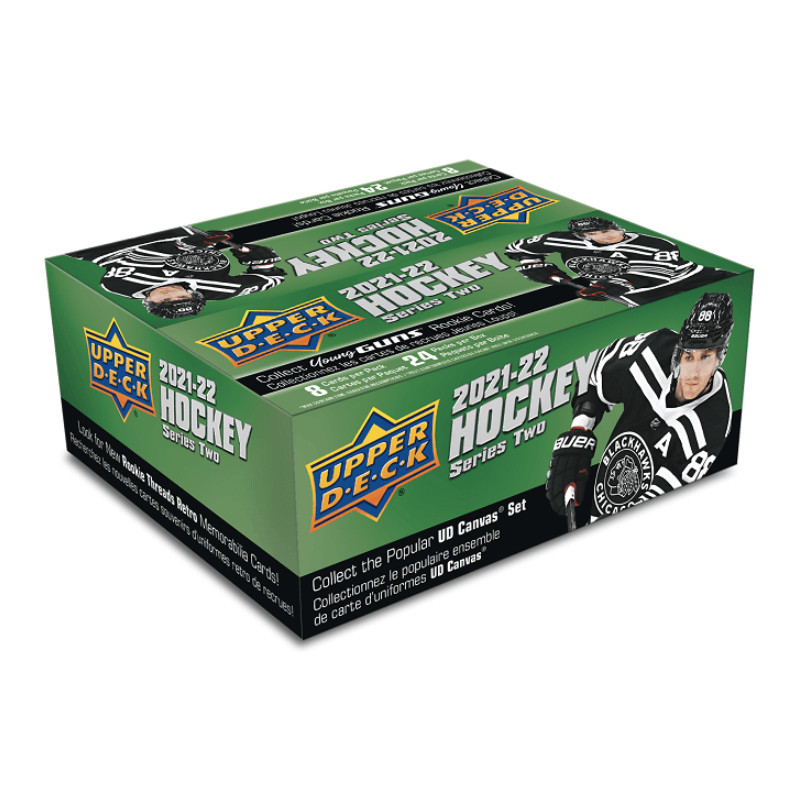 Sealed Box 202122 Upper Deck Series 2 Retail Sealed Box 202122 Upper Deck Series 2 Retail