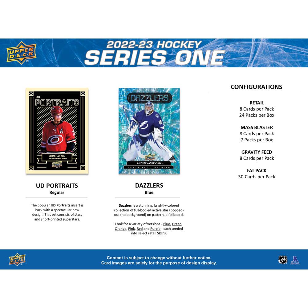 Sealed Blaster Box 202223 Upper Deck Series 1 Retail Sealed Blaster Box 202223 Upper Deck Series 1 Retail