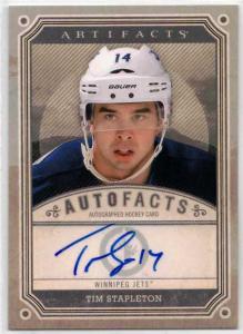Tim Stapleton - 2013-14 Artifacts Autofacts #ATS