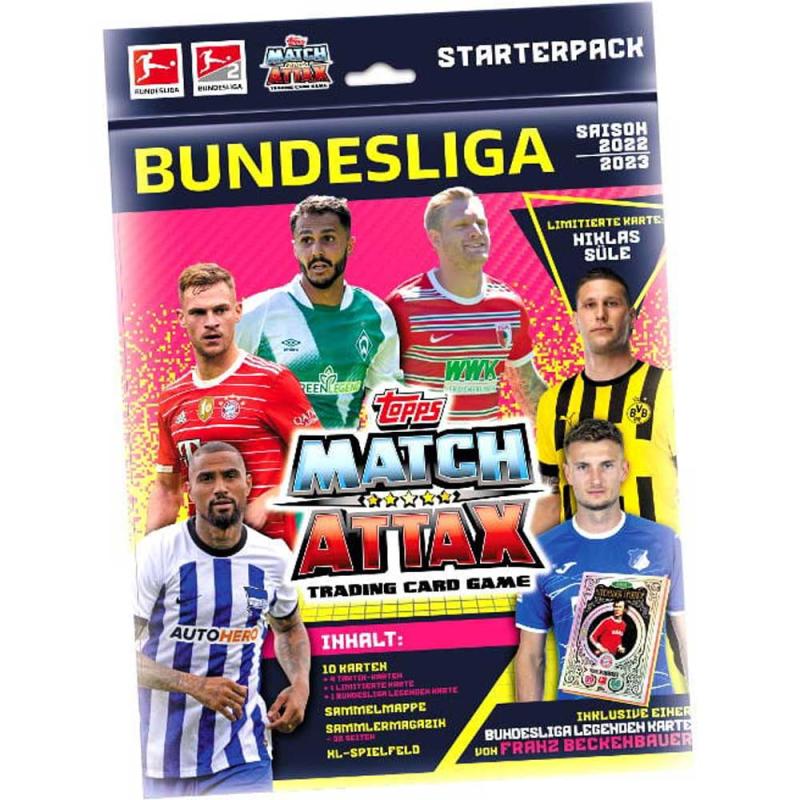 1st Starterpack 2022-23 Topps Bundesliga Match Attax