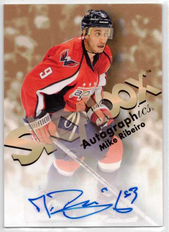 Mike Ribeiro Young Mike Ribeiro - 2012-13 Fleer Retro Autographics 1999 #99MR
