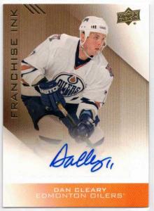 Dan Cleary - 2013-14 Upper Deck Edmonton Oilers Franchise Ink #FIDC