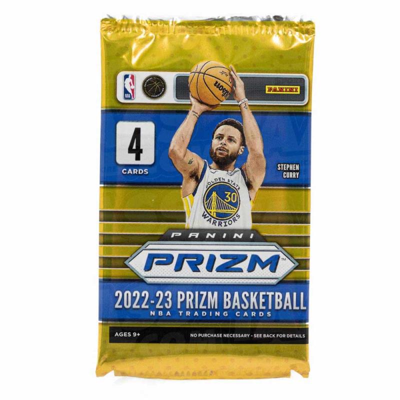 1st Paket 2022-23 Panini Prizm NBA Basketball Retail (4 kort)
