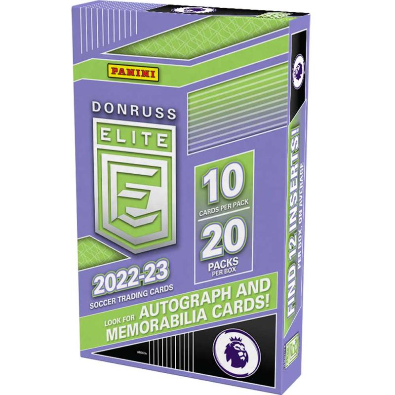 Sealed Box 2022-23 Panini Donruss Elite PREMIER LEAGUE Retail