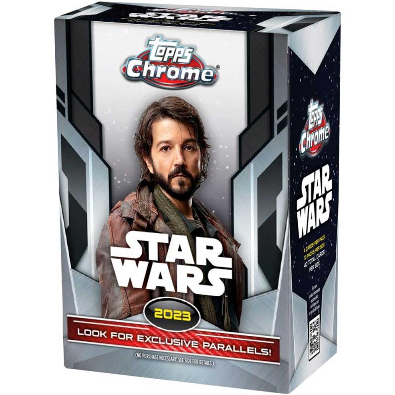 Hel Blaster Box 2023 Topps Star Wars Chrome (10 Paket)