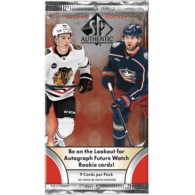1 Pack 2023-24 Upper Deck SP Authentic Hobby