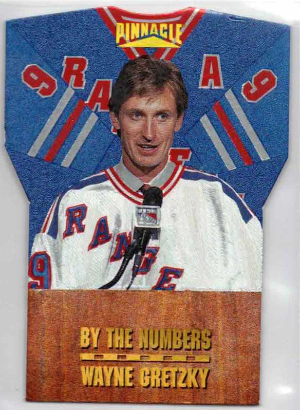 Wayne Gretzky - 1996-97 Pinnacle By The Numbers #9