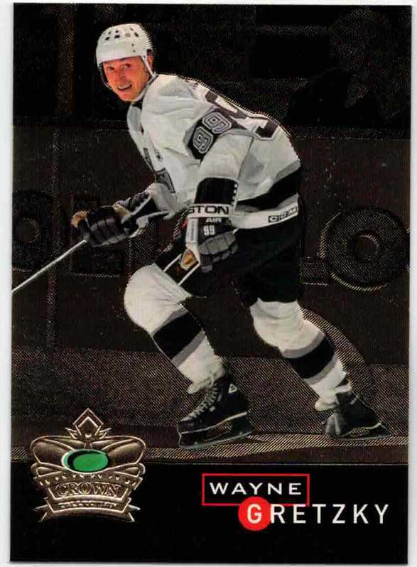 Wayne Gretzky - 1995-96 Parkhurst International Crown Collection Gold Series 1 #6
