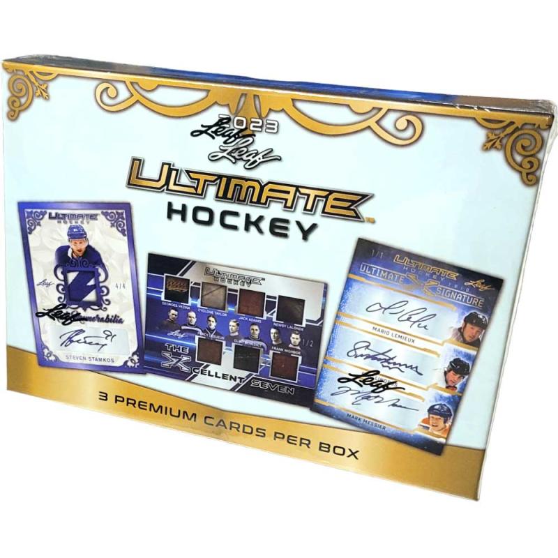 Sealed Box 2023-24 Leaf Ultimate Hockey Hobby