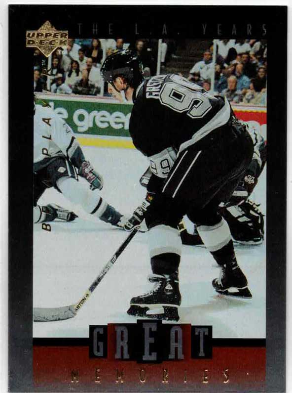 Wayne Gretzky 23-Game Assist Streak - 1995-96 Be A Player Gretzky's Great Memories #GM5