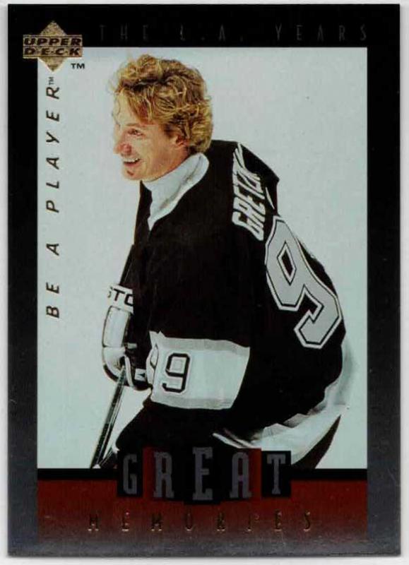 Wayne Gretzky Reaching 2,5 Points - 1995-96 Be A Player Gretzky's Great Memories #GM10