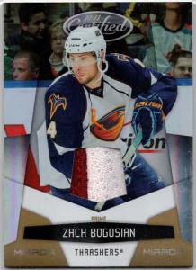 Zach Bogosian - 2010-11 Certified Mirror Gold Materials Prime #7 03/25